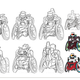 Illustration for article titled A Cool Set Of New iOverwatch /iCharacter Designs